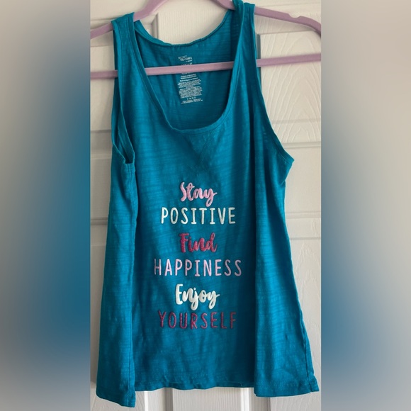 Lot of 4 Graphic Tank Tops & Others MEAN GIRLS LOFT Secret Treasures HOLLISTER S - Picture 8 of 12